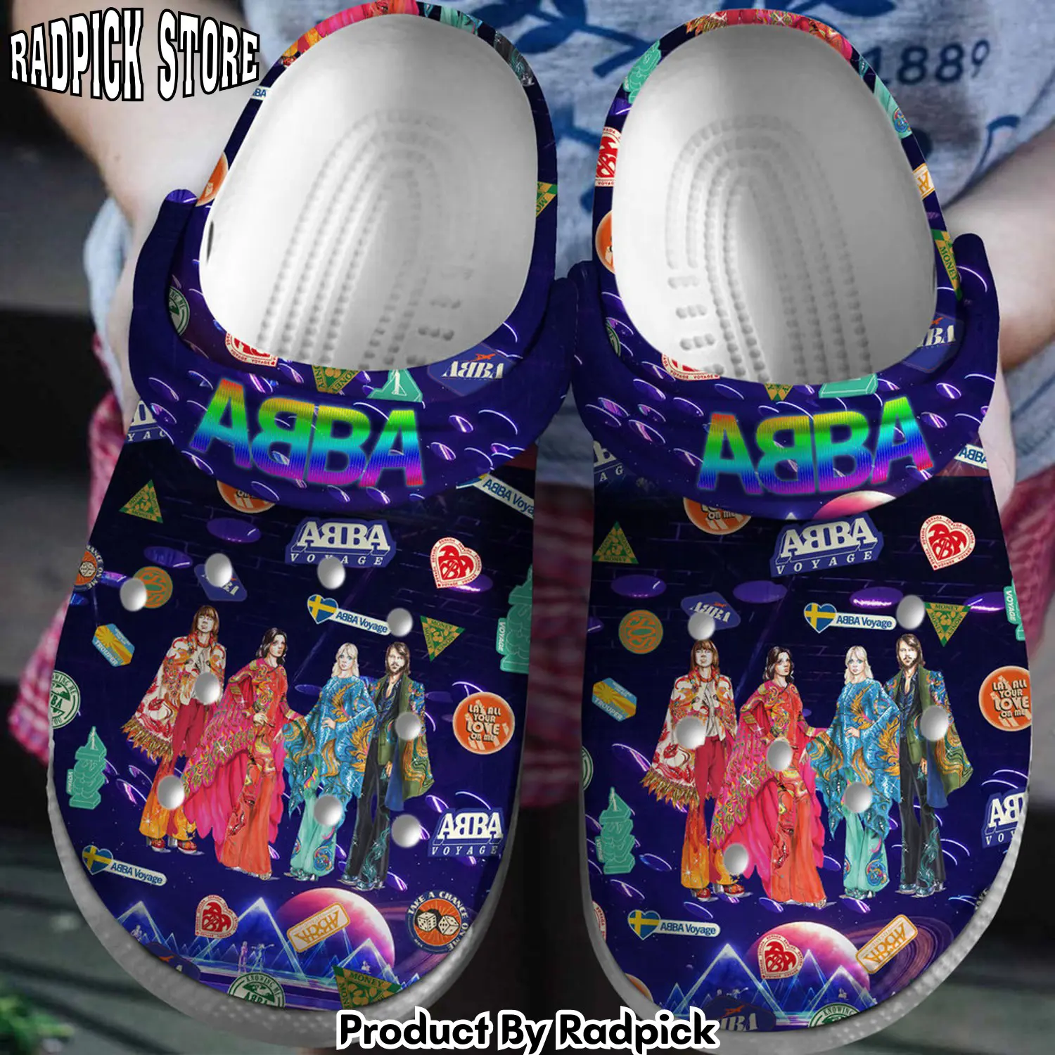 Radpick abba music clogs shoes comfortable for men women rp6528349